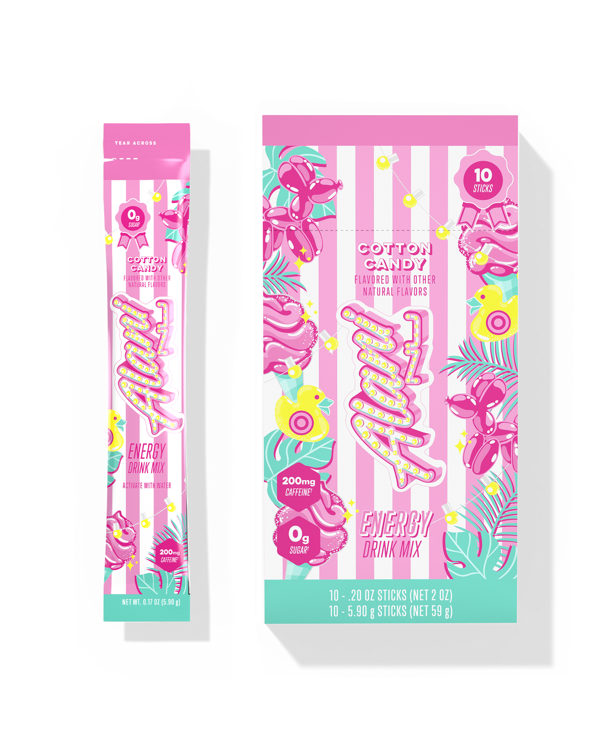Alani Nu Energy Sticks - Cotton Candy N6 - image 1