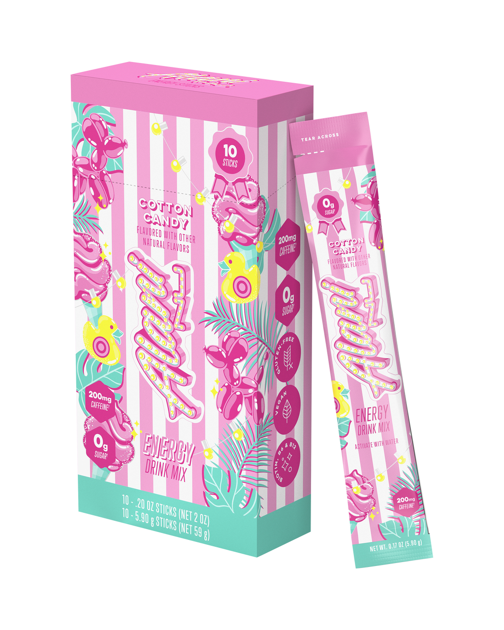 Alani Nu Energy Sticks - Cotton Candy N6 - image 2