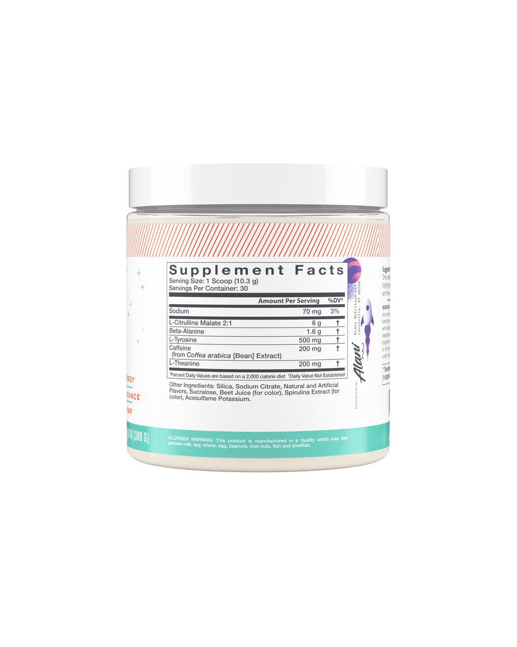 Alani Nu Pre-Workout - Galaxy Lemonade R0 - image 3