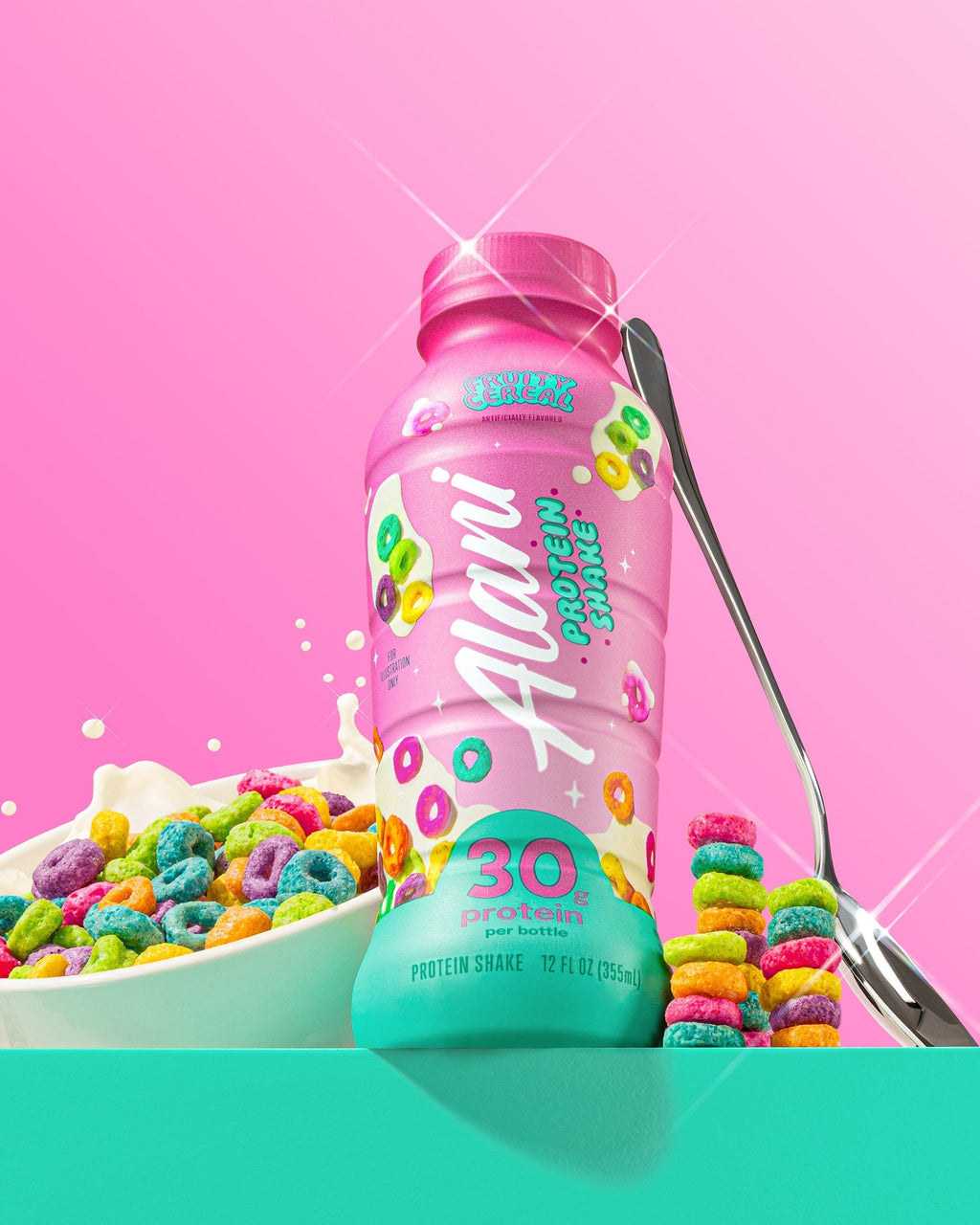 Alani Nu 30g protein shake - fruity cereal R9 - image 3