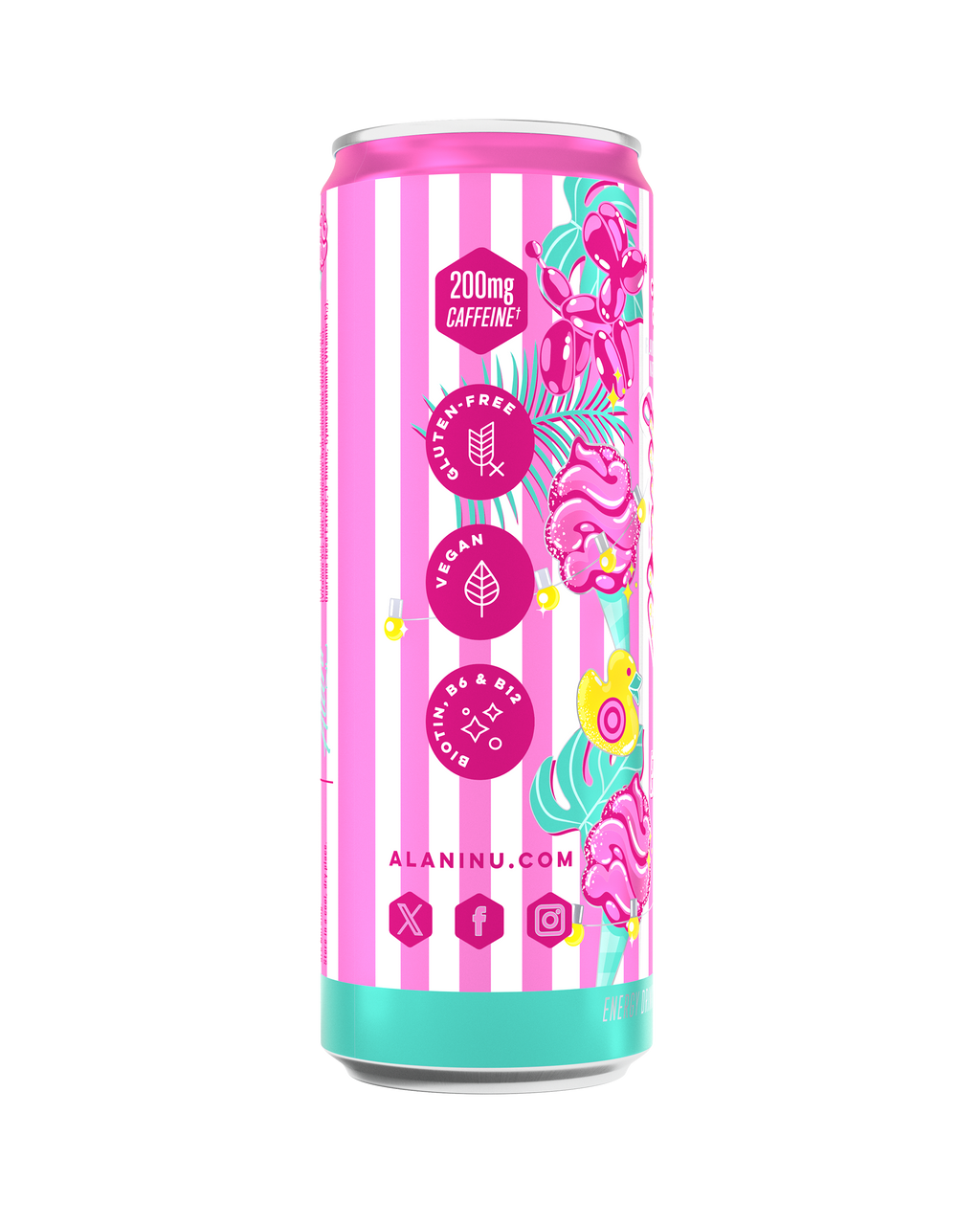 Alani Nu Energy Drink - Cotton Candy U8 - image 2