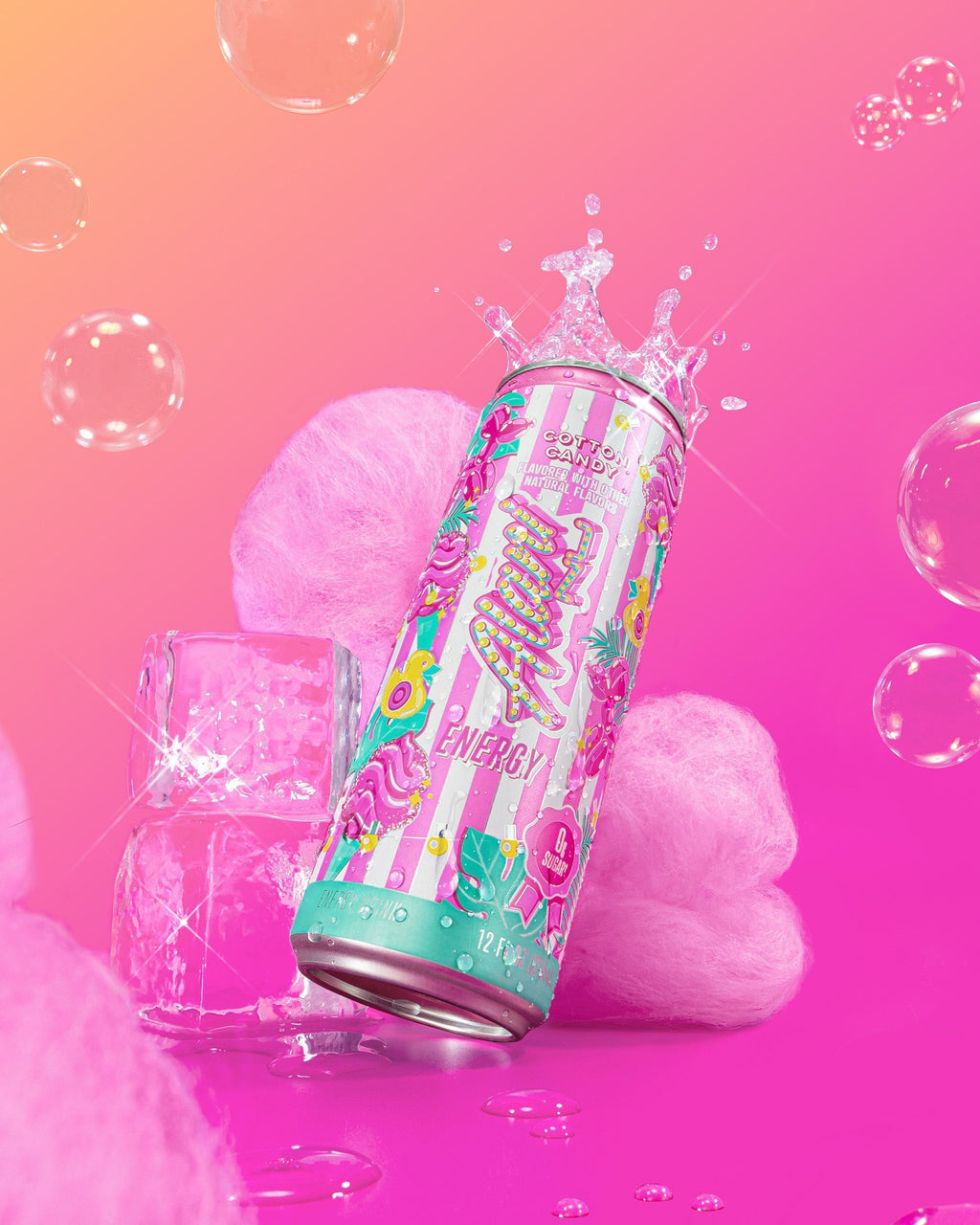 Alani Nu Energy Drink - Cotton Candy U8 - image 4