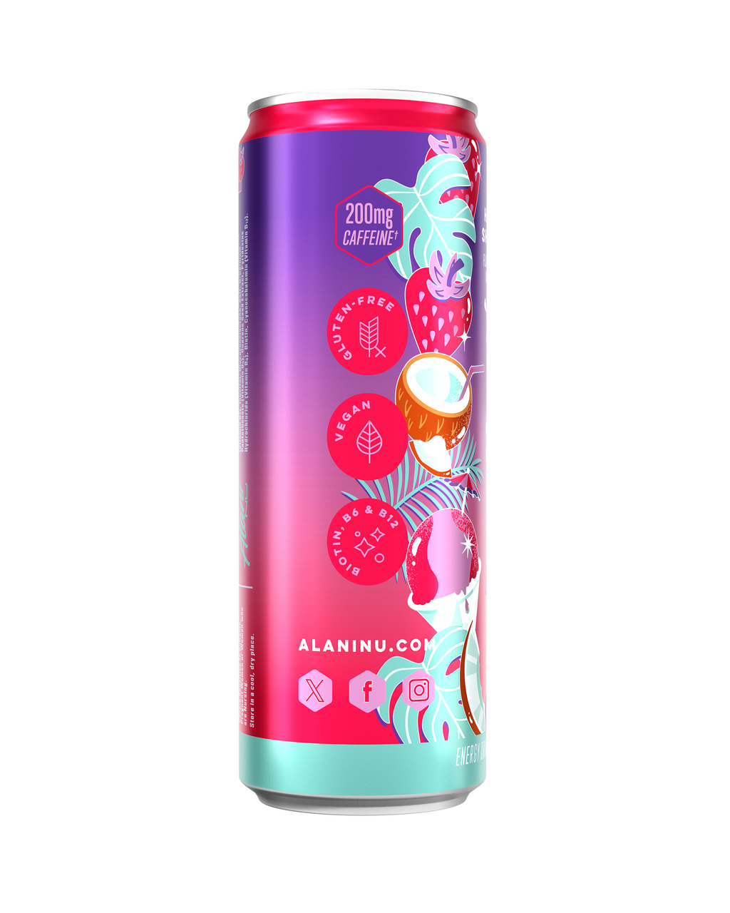 Alani Nu Energy Drink - Hawaiian Shaved Ice G6 - image 2