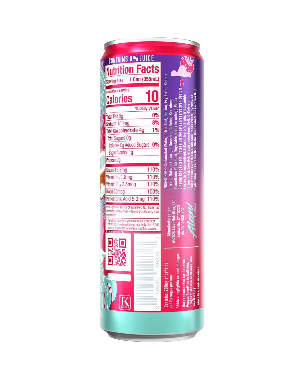 Alani Nu Energy Drink - Hawaiian Shaved Ice G6 - image 3
