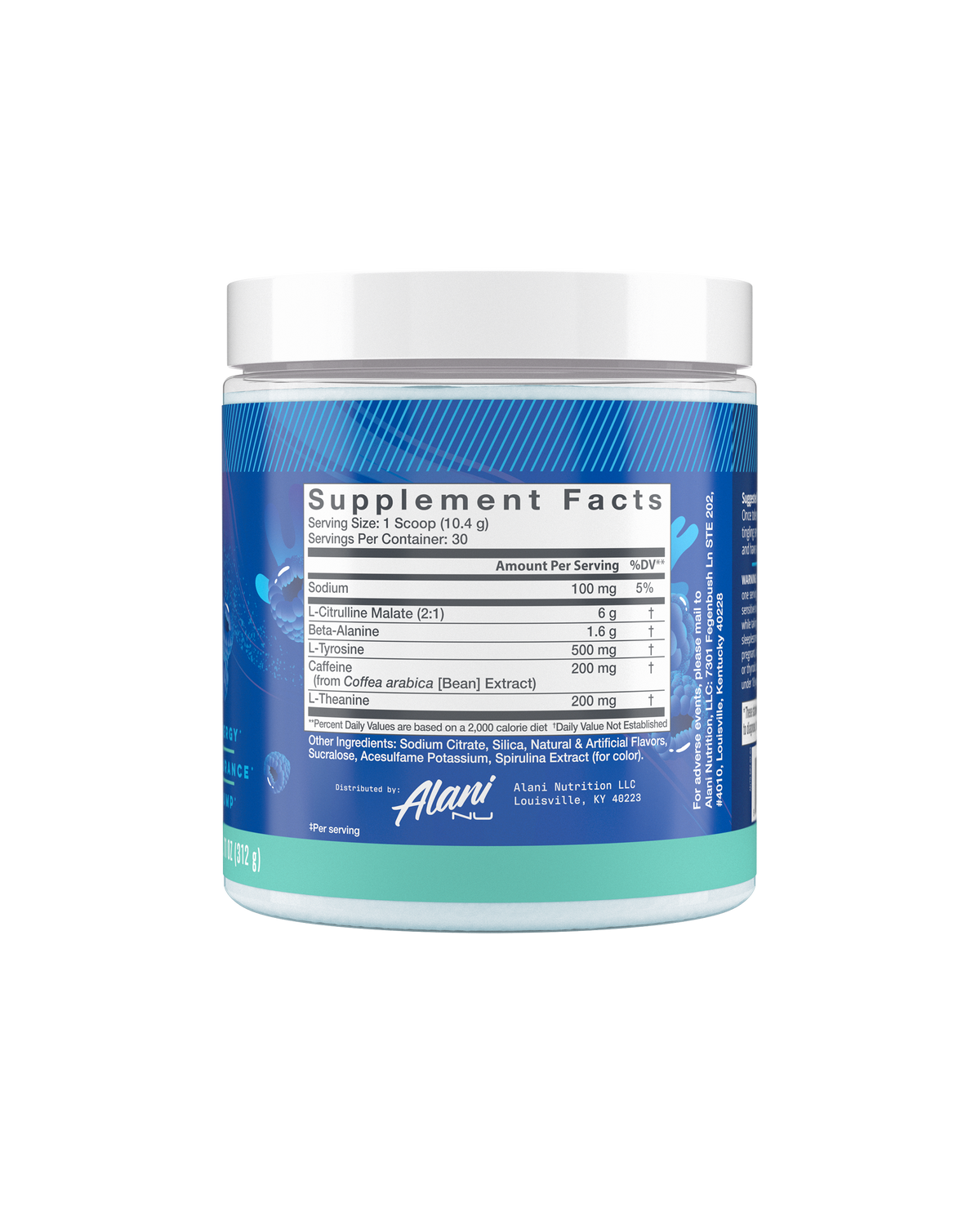 Alani Nu Pre-Workout - Breezeberry X6 - image 2