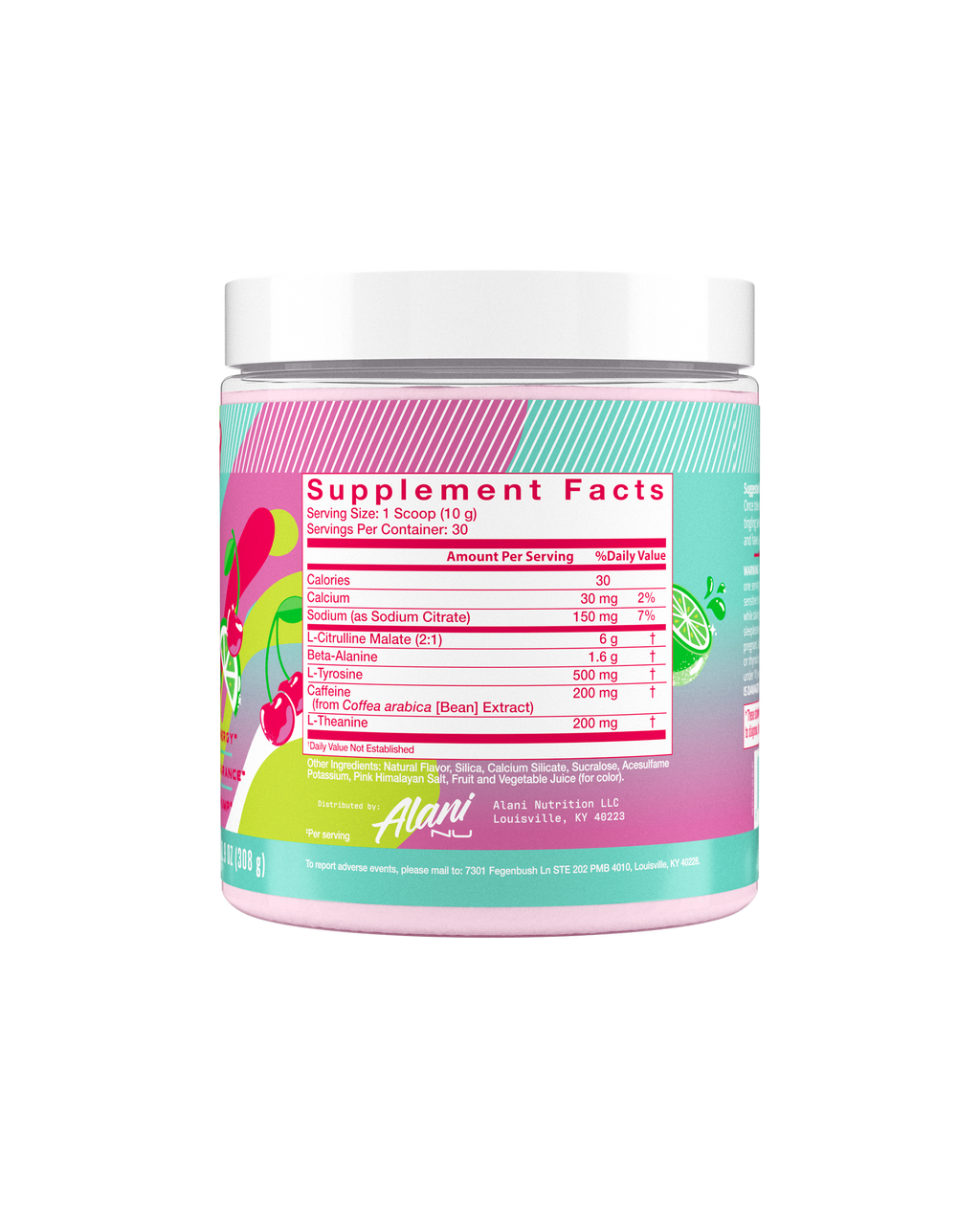 Alani Nu Pre-Workout - Cherry Twist V3 - image 2