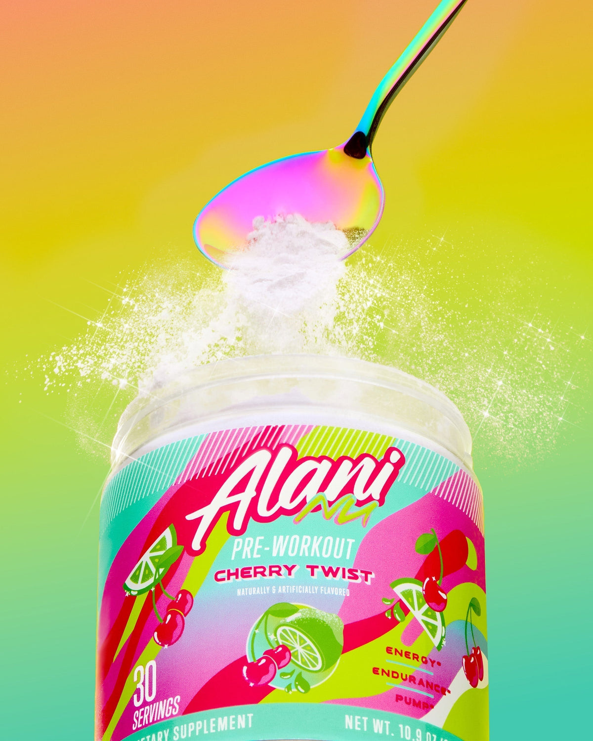 Alani Nu Pre-Workout - Cherry Twist V3 - image 5