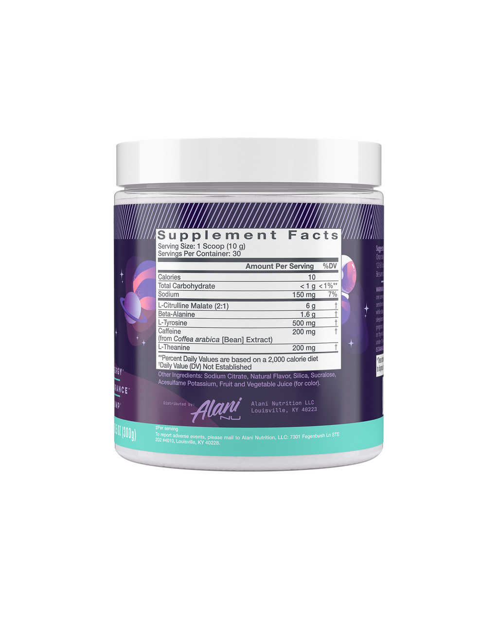 Alani Nu Pre-Workout - Cosmic Stardust H2 - image 2