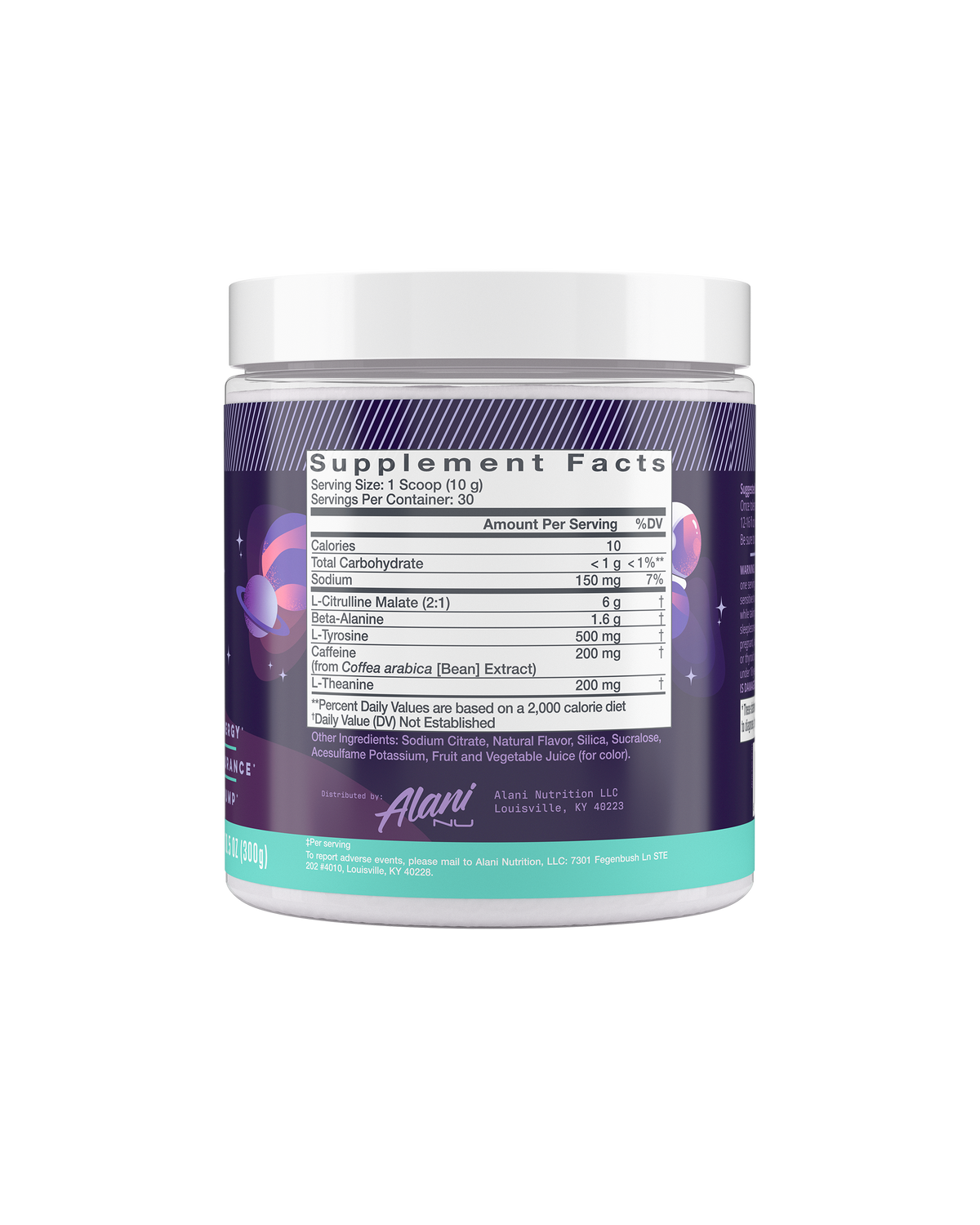 Alani Nu Pre-Workout - Cosmic Stardust H2 - image 2
