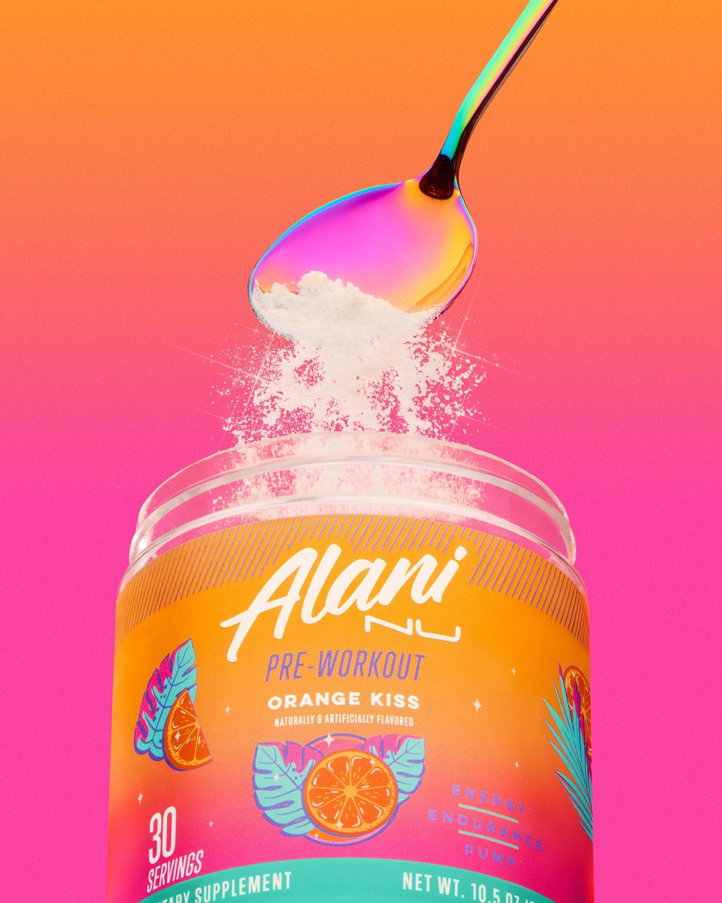 Alani Nu Pre-Workout - Orange Kiss M8 - image 5