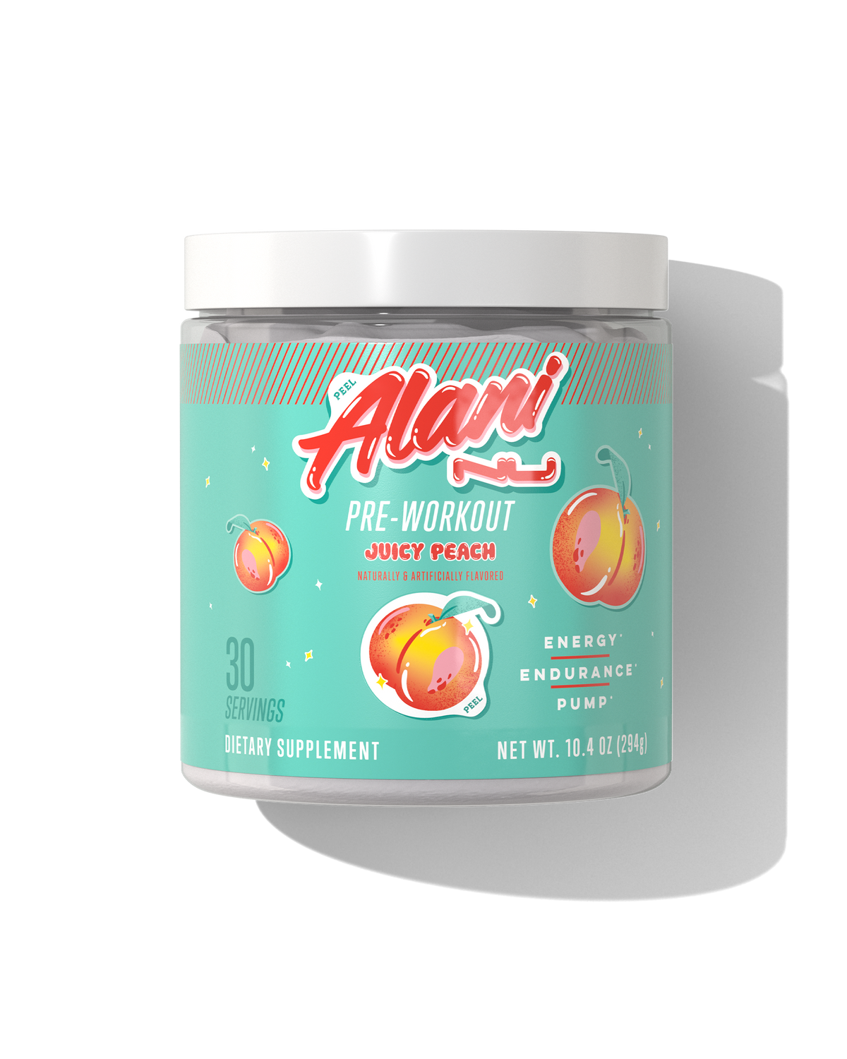 Alani Nu Pre-Workout - Juicy Peach S0 - image 1