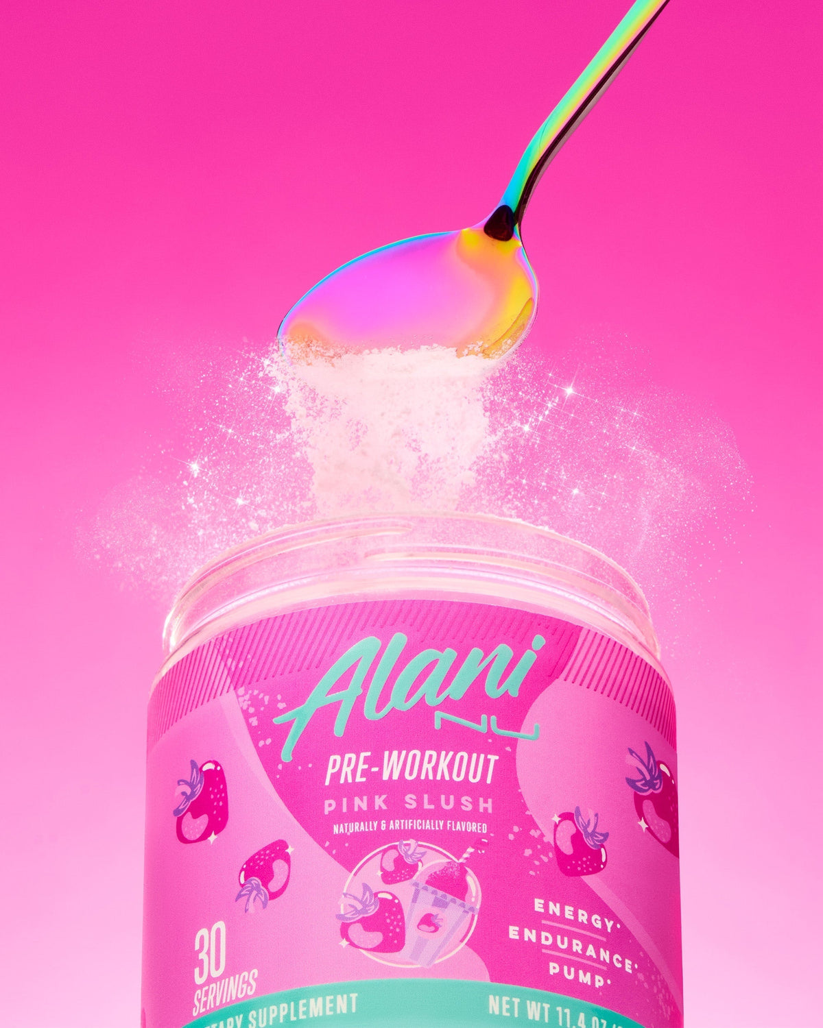 Alani Nu Pre-Workout - Pink Slush B0 - image 5