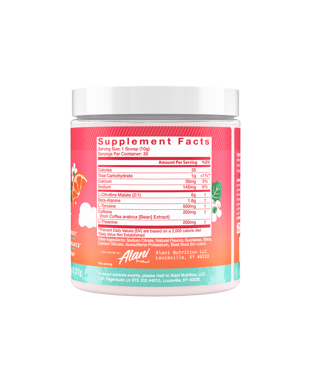 Alani Nu Pre-Workout - Strawberry Sunrise Z3 - image 2