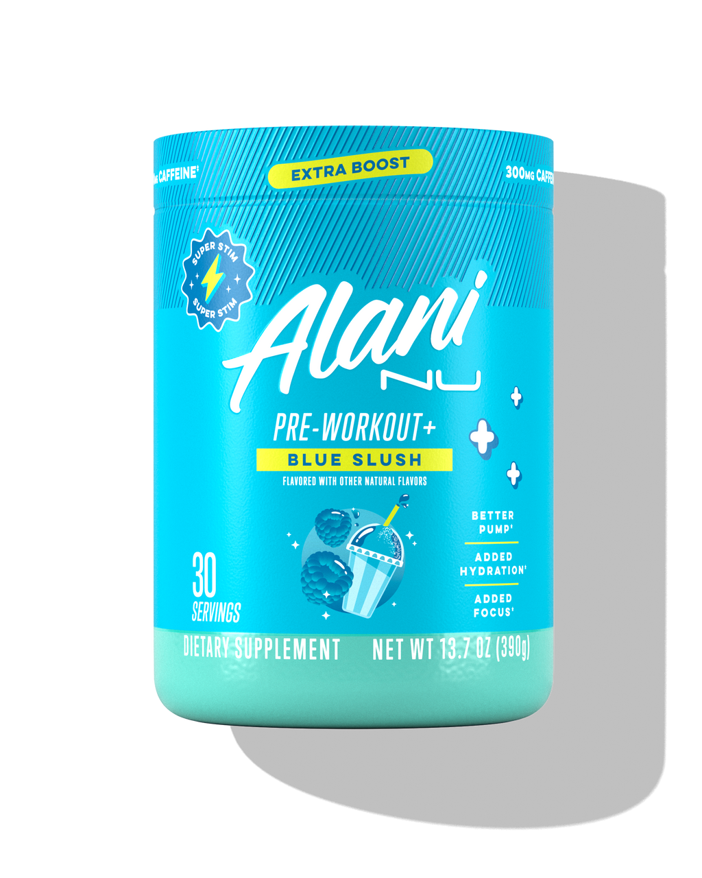 Alani Nu Pre-Workout+ - Blue Slush N0 - image 1