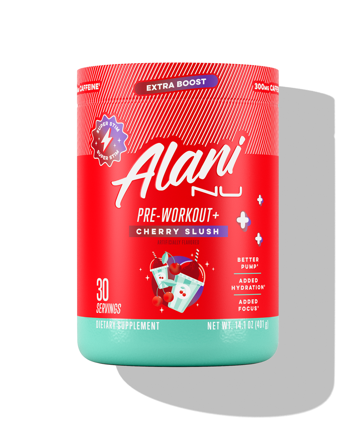 Alani Nu Pre-Workout+ - Cherry Slush U9 - image 1