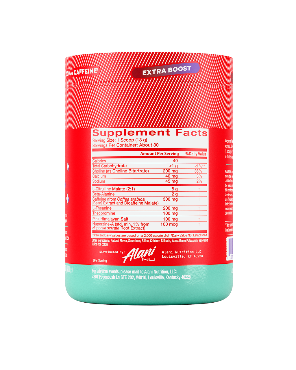 Alani Nu Pre-Workout+ - Cherry Slush U9 - image 2