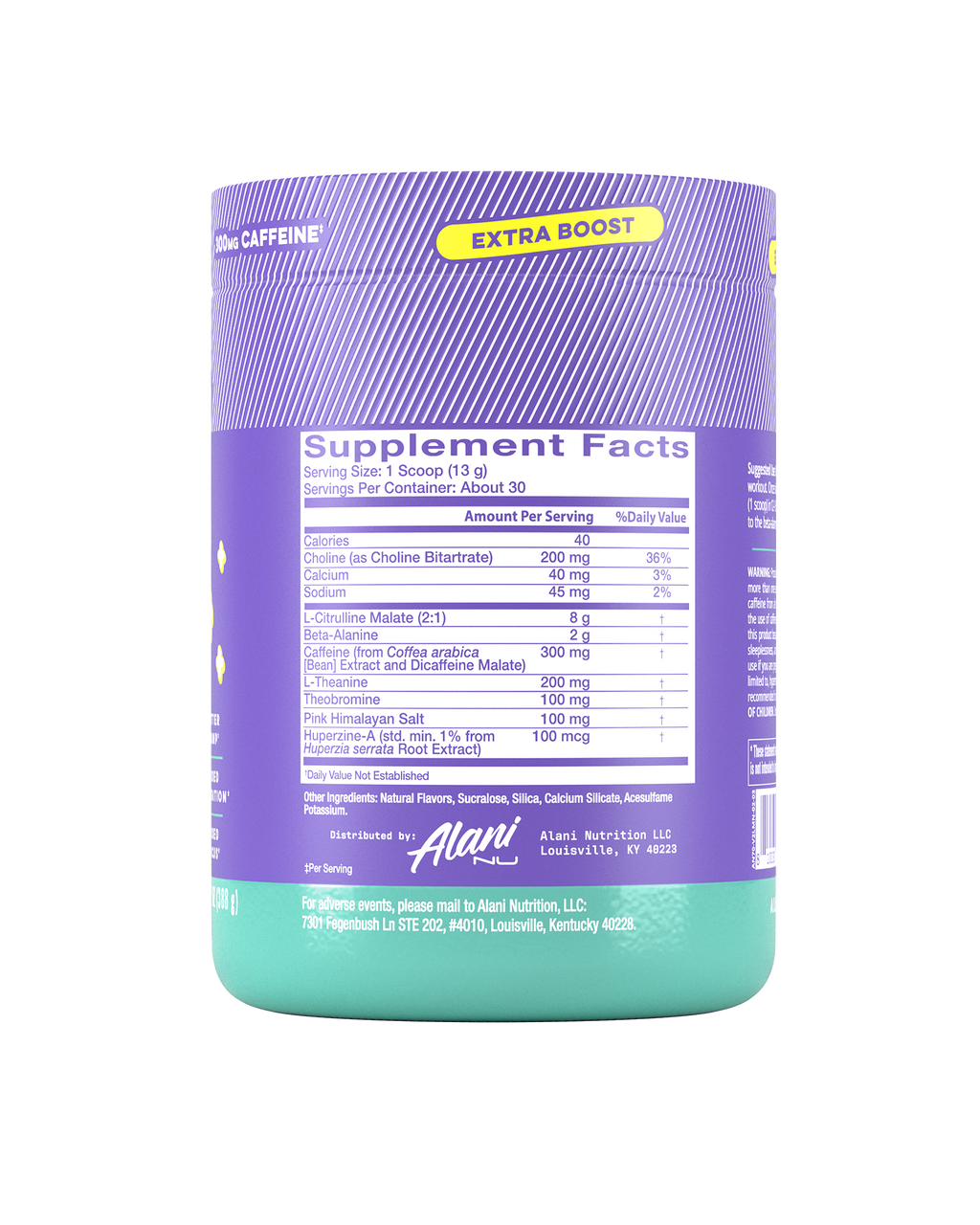 Alani Nu Pre-Workout+ - Frozen Lemonade V0 - image 2