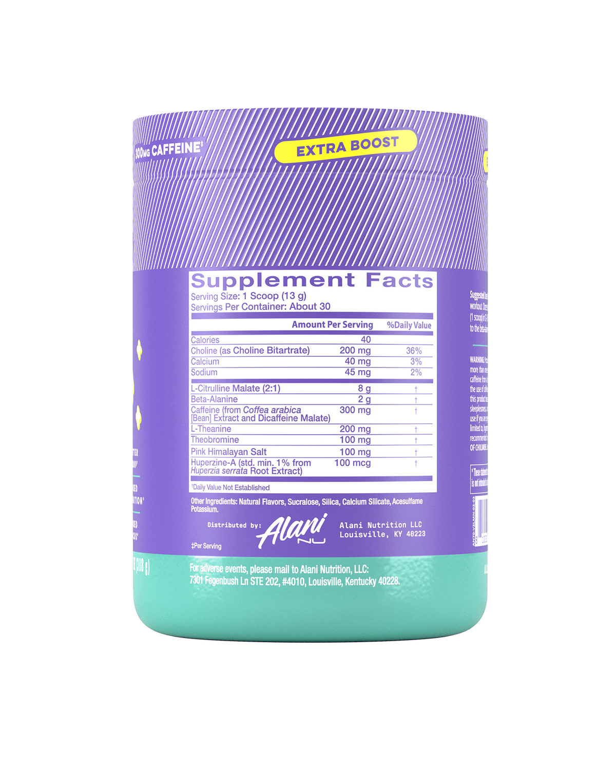 Alani Nu Pre-Workout+ - Frozen Lemonade V0 - image 2