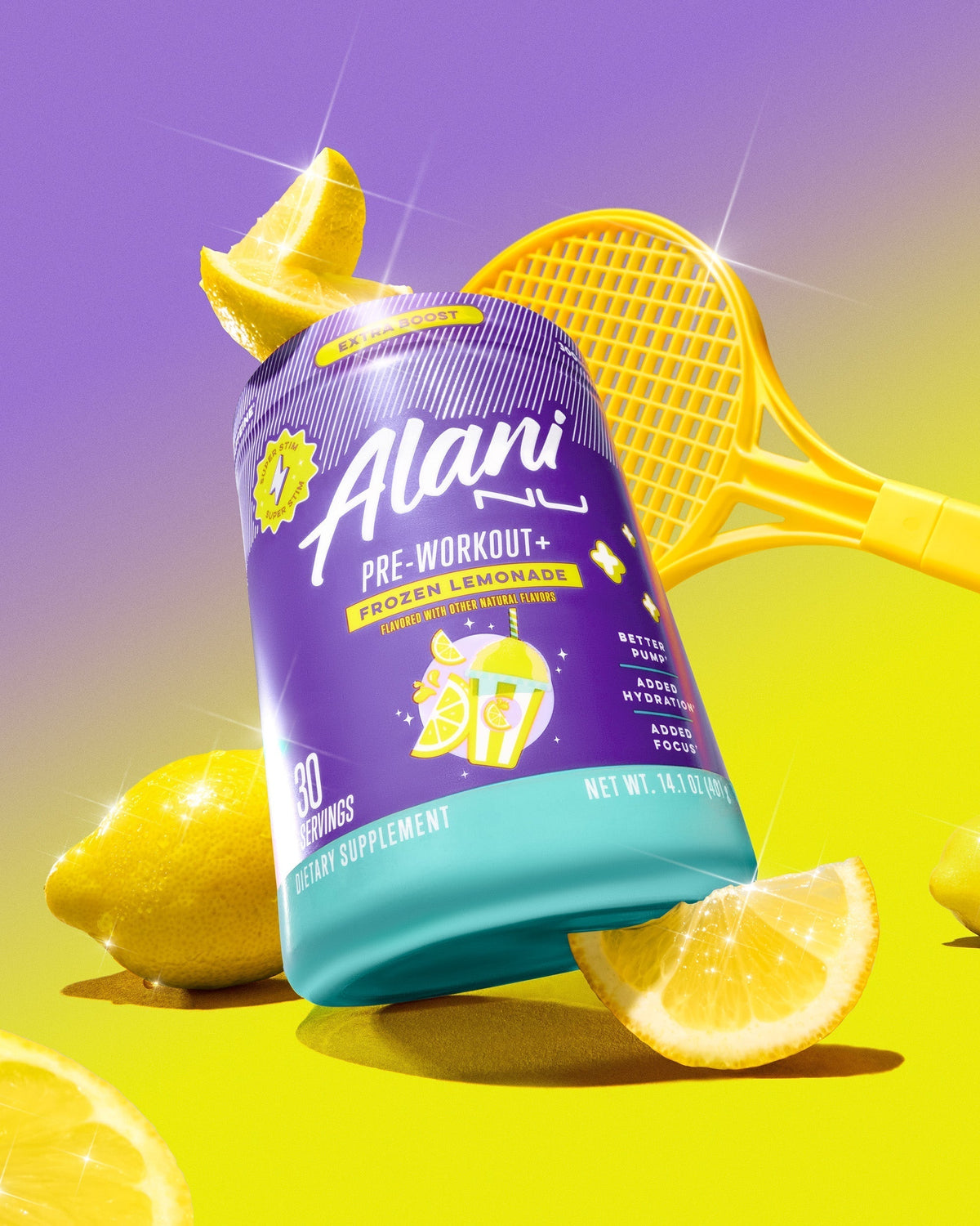 Alani Nu Pre-Workout+ - Frozen Lemonade V0 - image 4