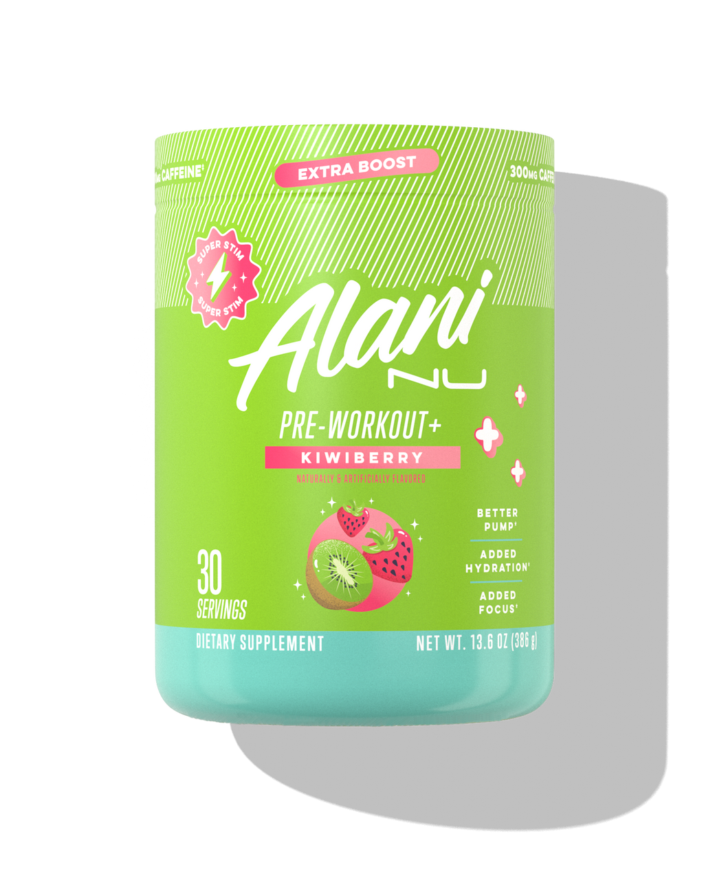 Alani Nu Pre-Workout+ - Kiwiberry Q6 - image 1