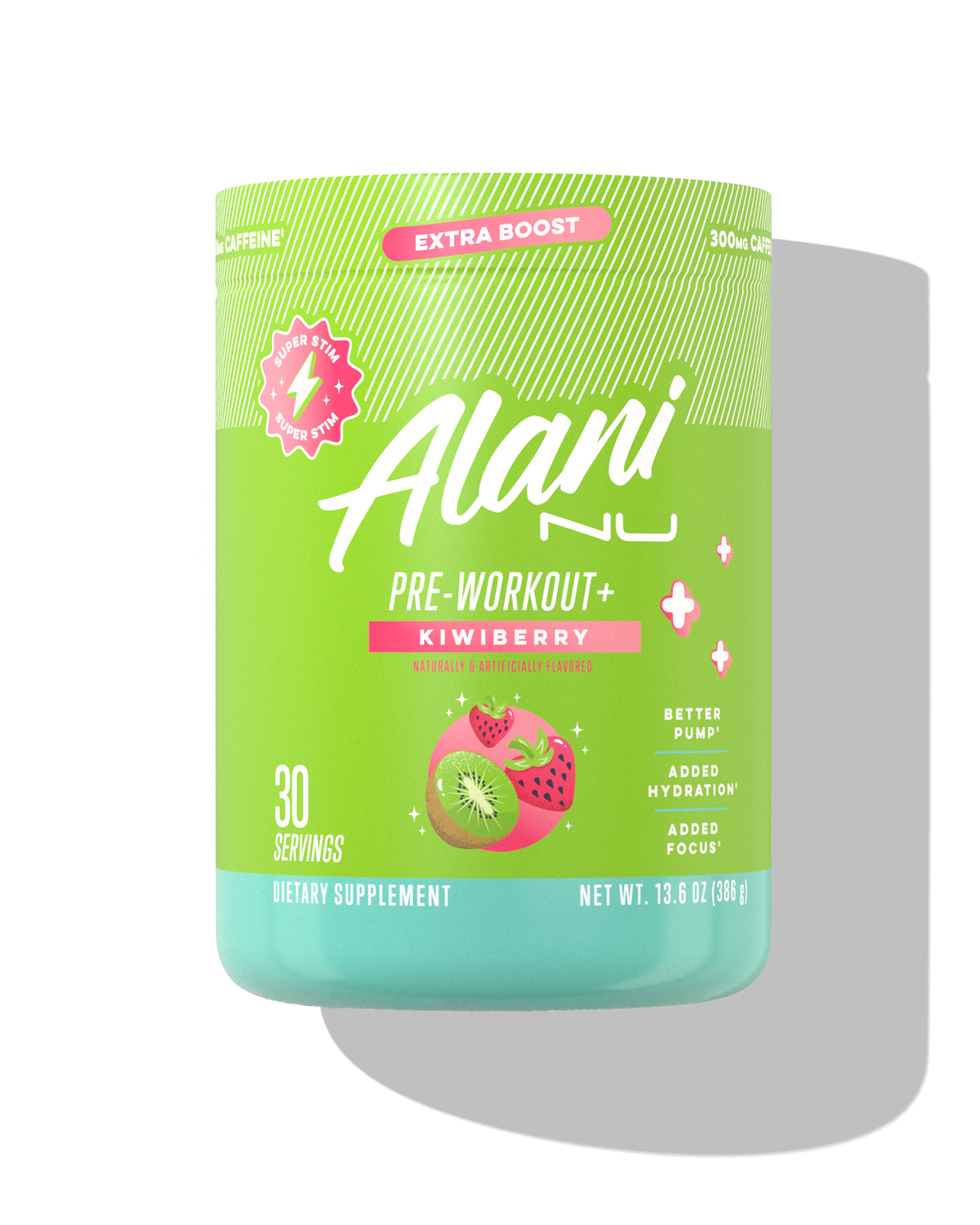 Alani Nu Pre-Workout+ - Kiwiberry Q6 - image 1