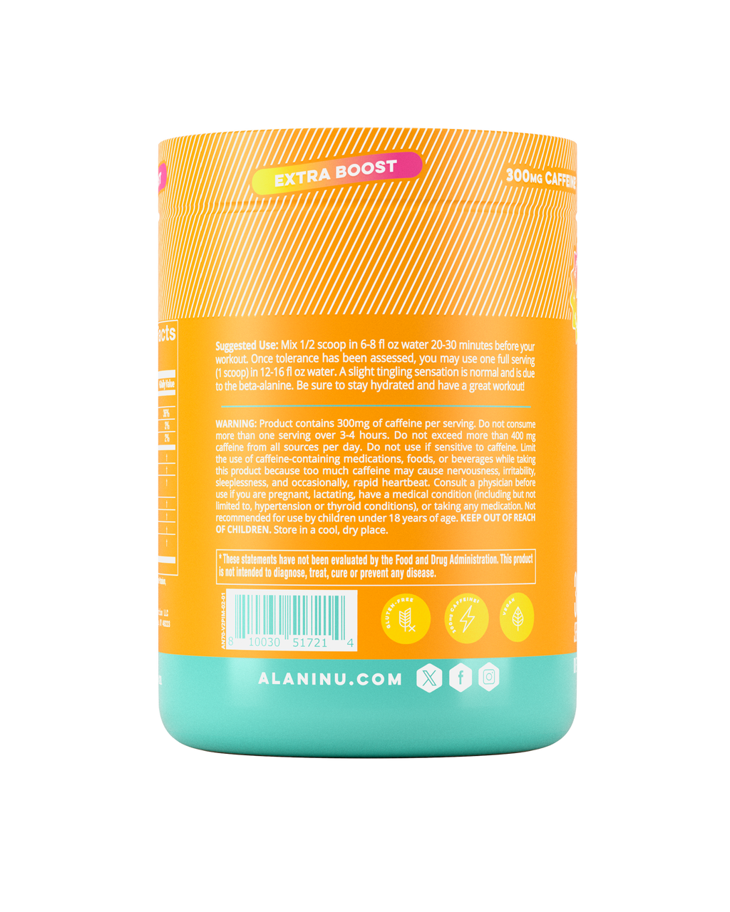 Alani Nu Pre-Workout+ - Paradise Swirl V3 - image 3