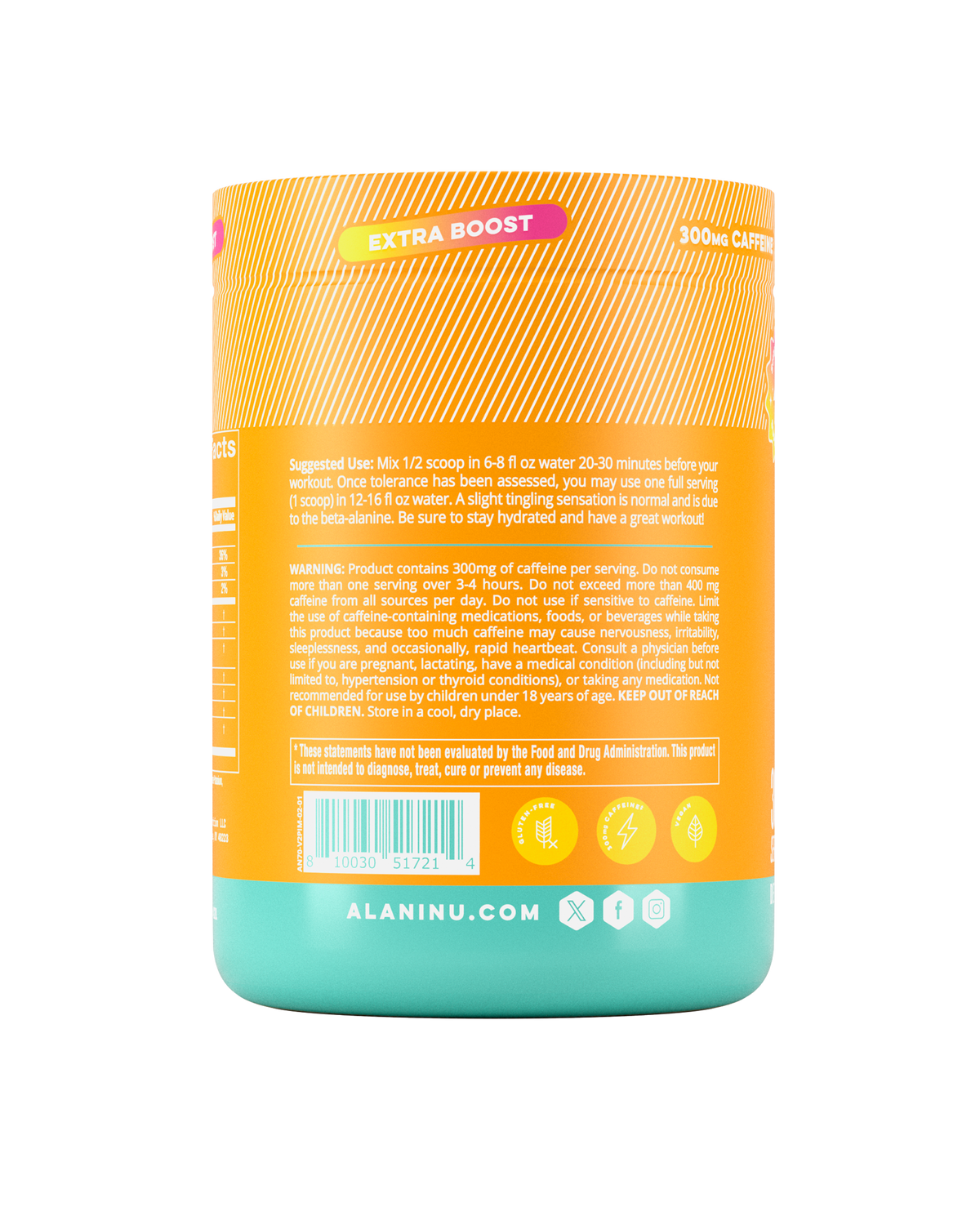 Alani Nu Pre-Workout+ - Paradise Swirl V3 - image 3