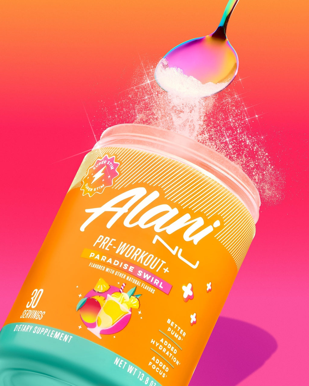 Alani Nu Pre-Workout+ - Paradise Swirl V3 - image 5