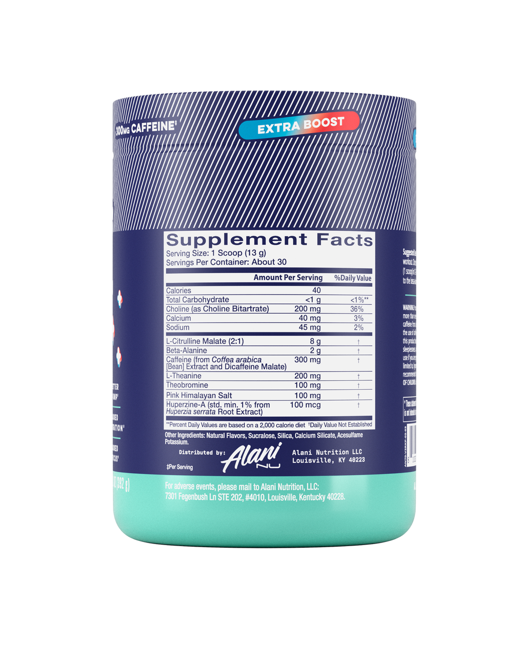 Alani Nu Pre-Workout+ - Rocket Pop C9 - image 2