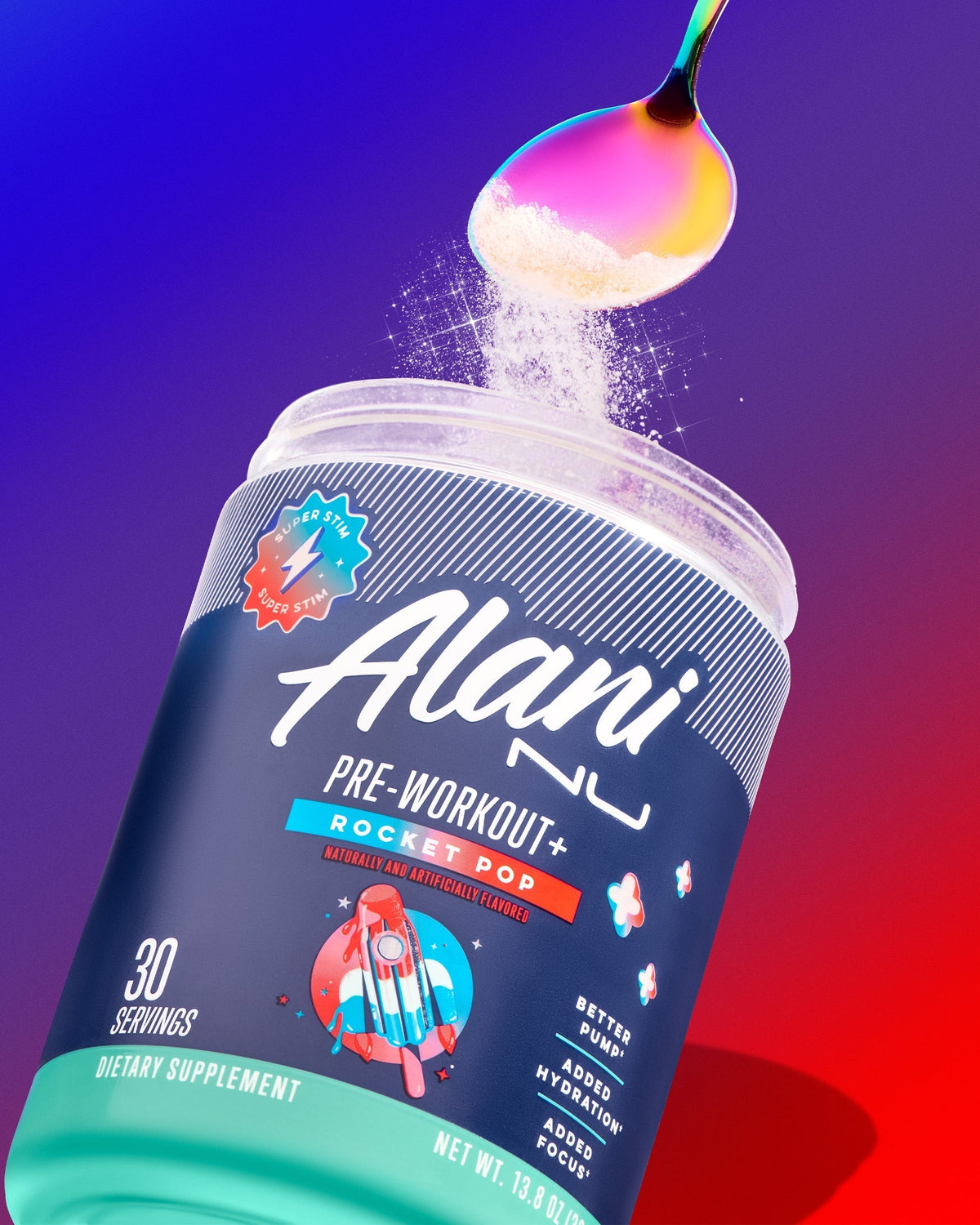 Alani Nu Pre-Workout+ - Rocket Pop C9 - image 5