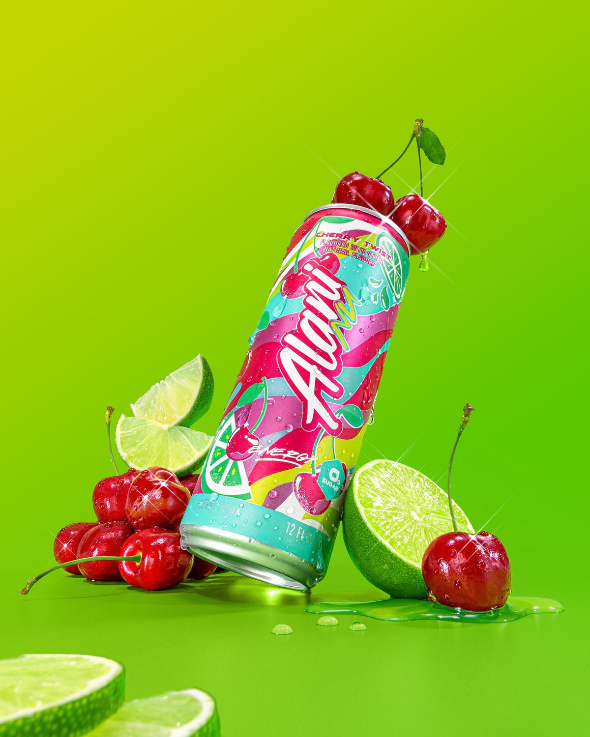 Alani Nu Energy Drink & Pre-Workout - Cherry Twist K4 - image 4