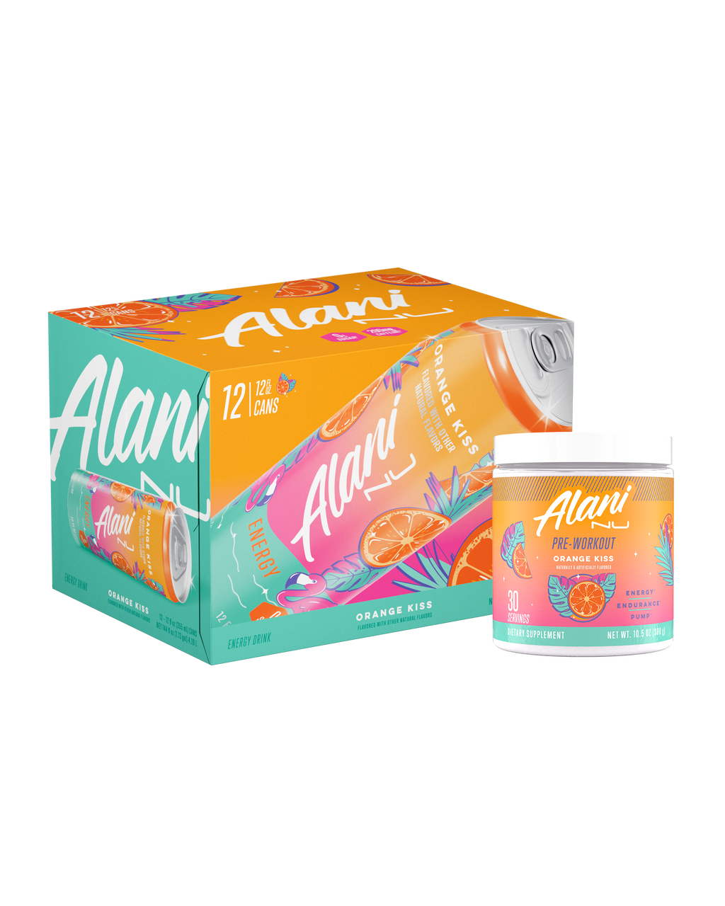 Alani Nu Energy Drink & Pre-Workout - Orange Kiss F7 - image 1