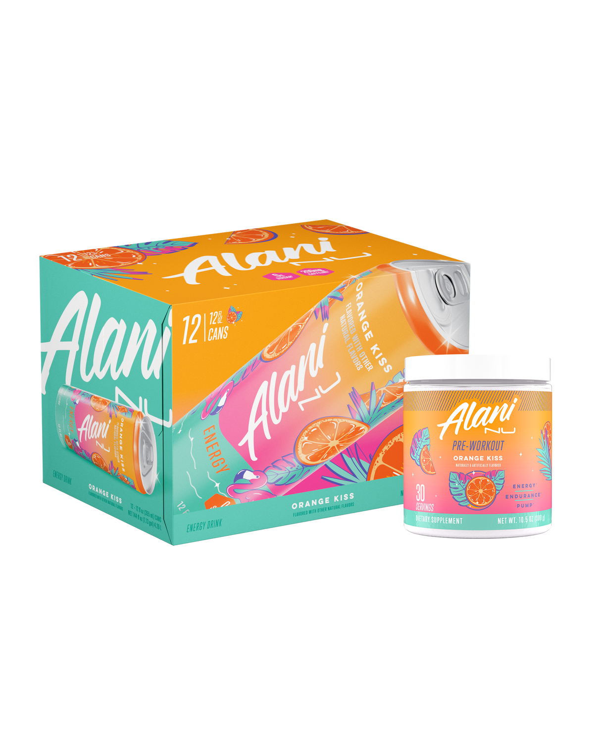 Alani Nu Energy Drink & Pre-Workout - Orange Kiss F7 - image 1