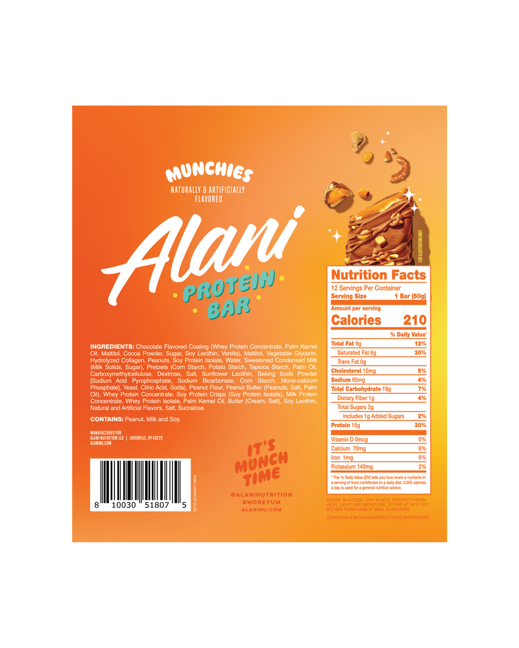 Alani Nu Protein Bar - Munchies M8 - image 3