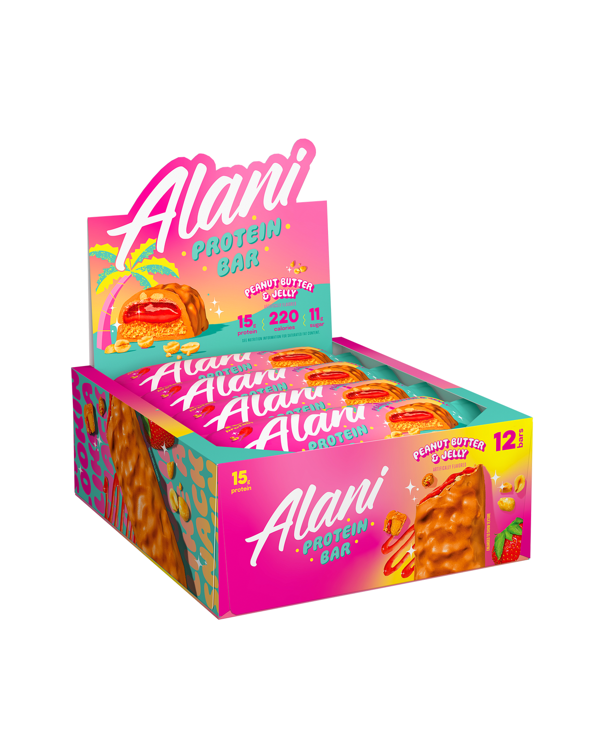 Alani Nu Protein Bar - Peanut Butter & Jelly N4 - image 4