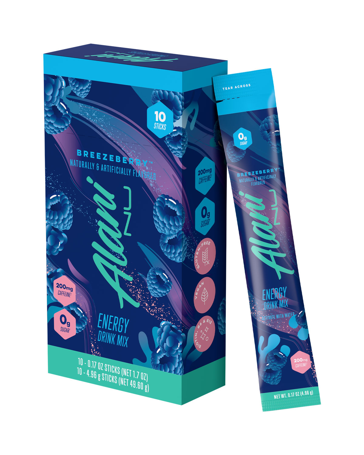 Alani Nu Energy Sticks - Breezeberry P8 - image 2