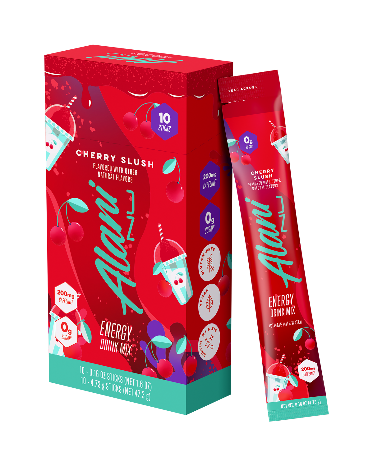 Alani Nu Energy Sticks - Cherry Slush J0 - image 2
