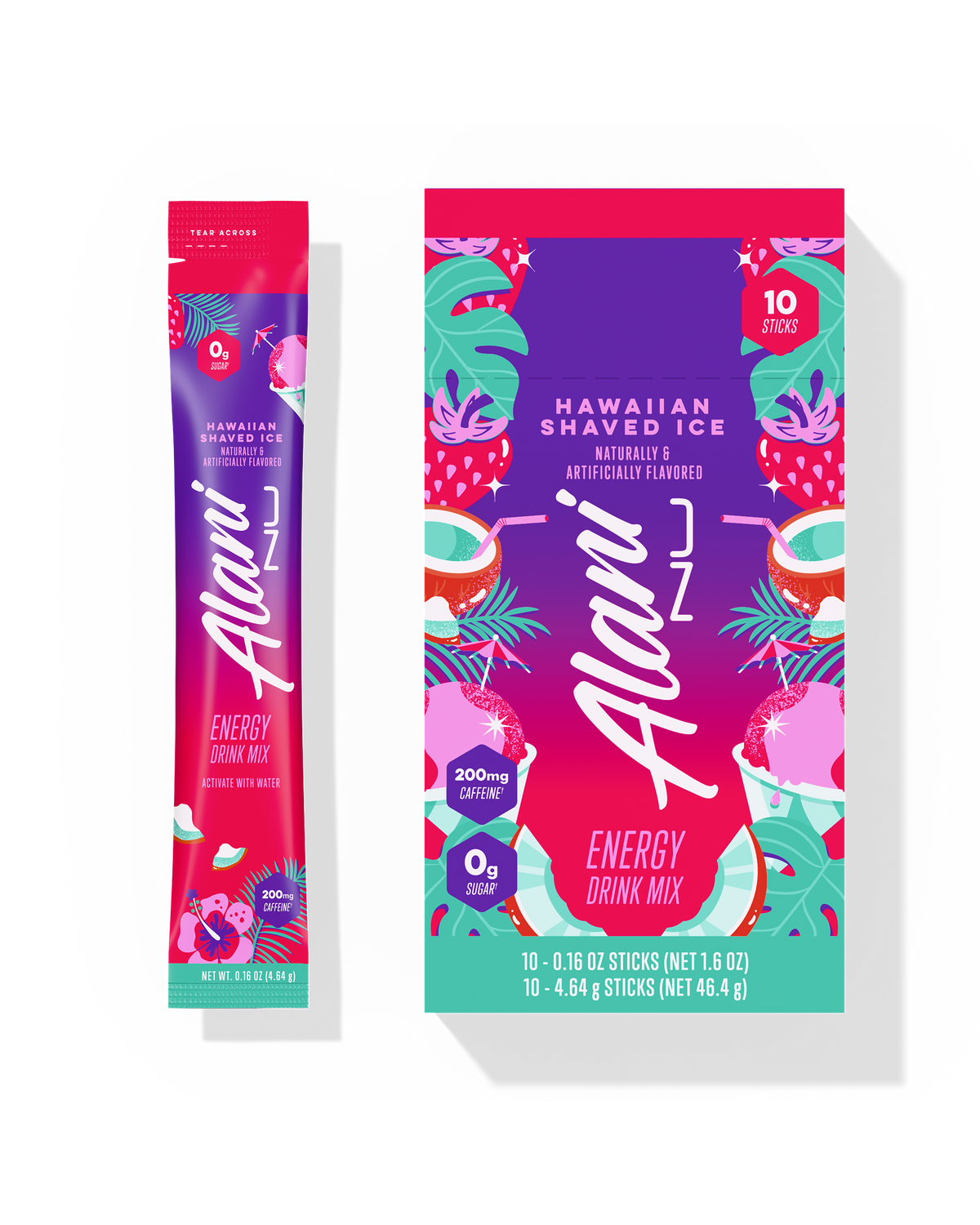 Alani Nu Energy Sticks - Hawaiian Shaved Ice J7 - image 1