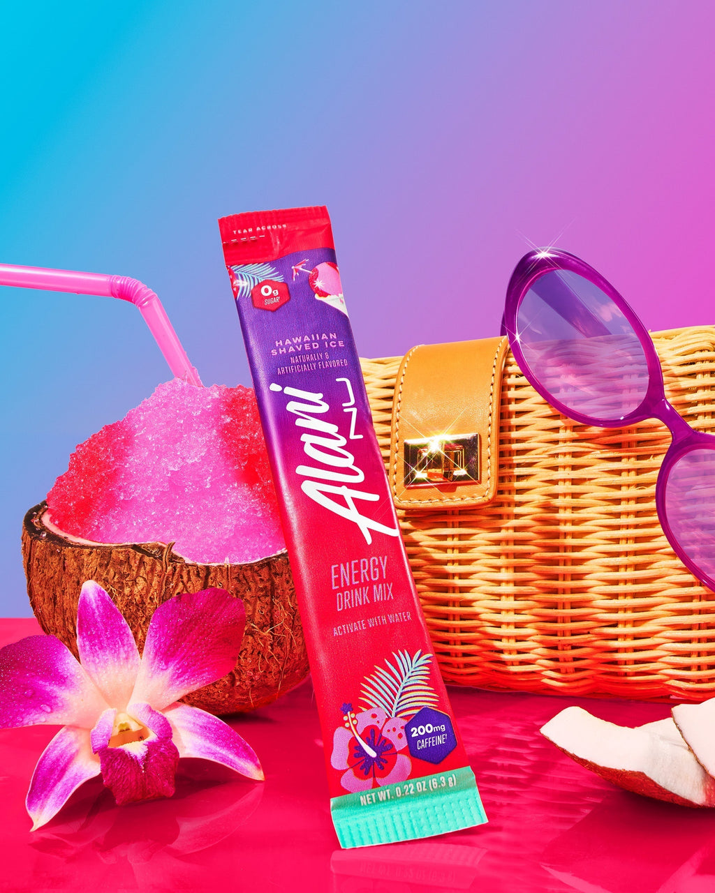Alani Nu Energy Sticks - Hawaiian Shaved Ice J7 - image 4