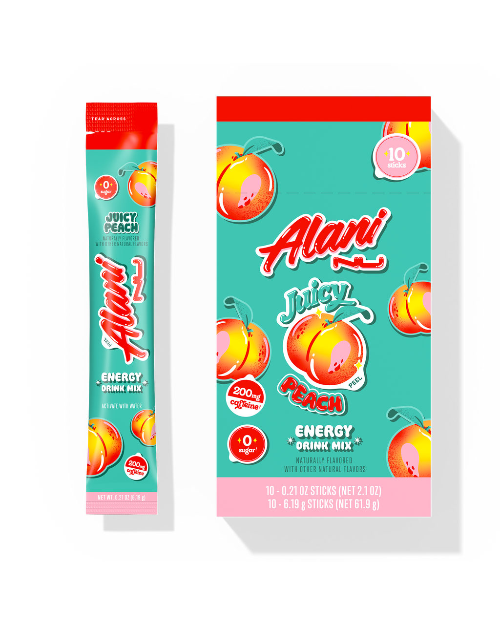 Alani Nu Energy Sticks - Juicy Peach D1 - image 1