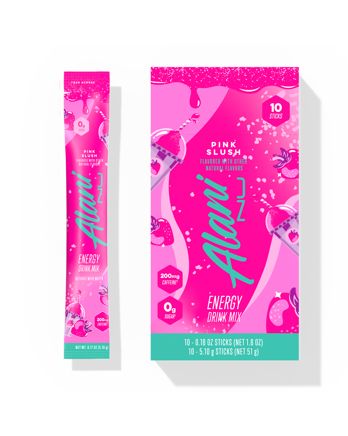 Alani Nu Energy Sticks - Pink Slush X9 - image 1