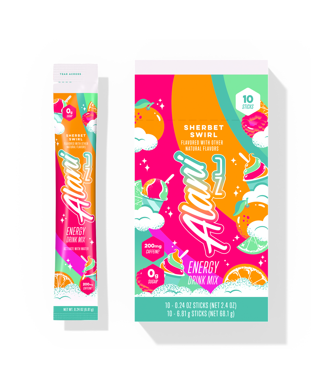Alani Nu Energy Sticks - Sherbet Swirl K7 - image 1