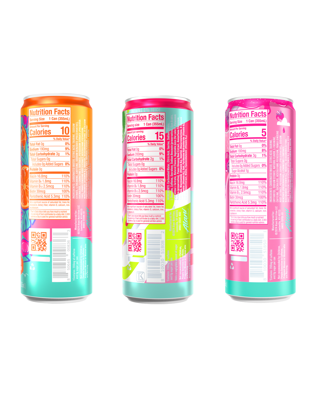 Alani Nu Energy Variety Pack - Sunshine Mix Z8 - image 3