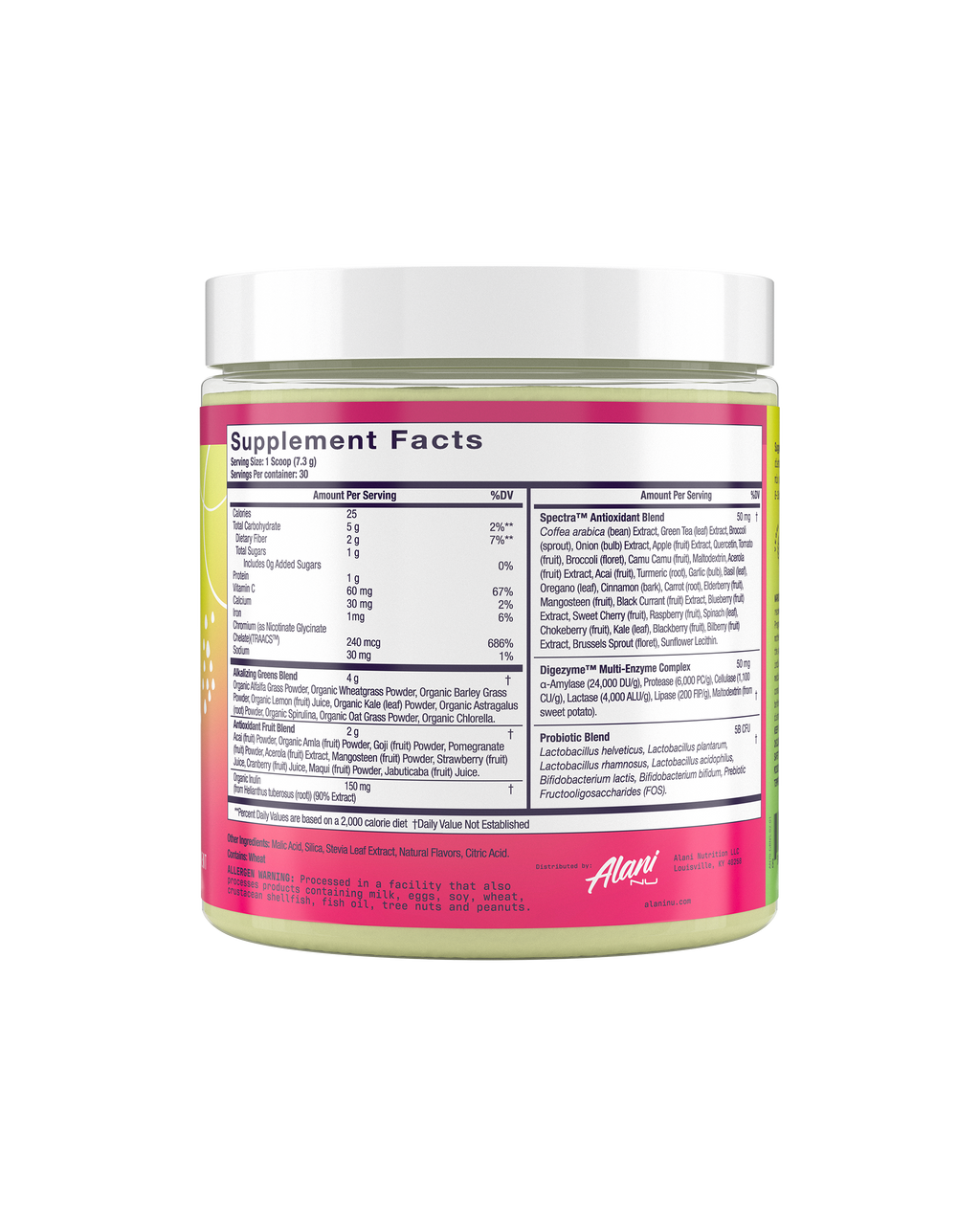 Alani Nu Super Greens - Wild Berry U4 - image 2
