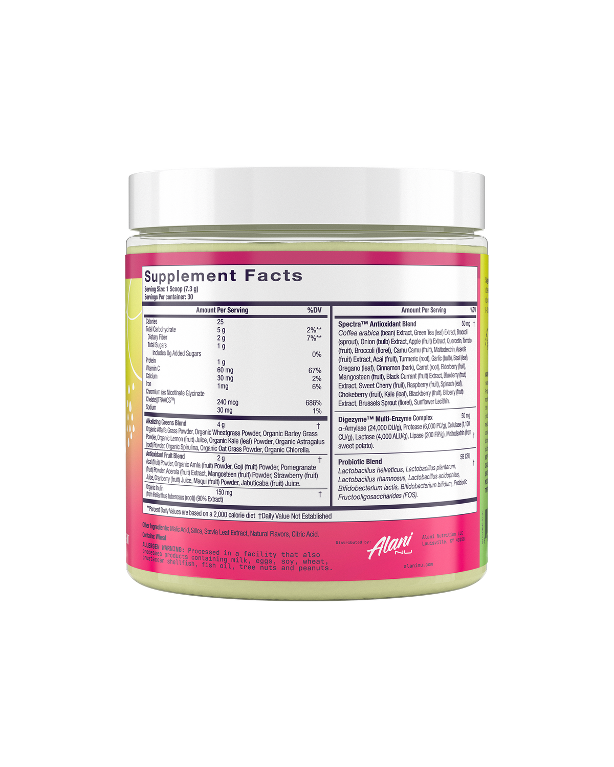 Alani Nu Super Greens - Wild Berry U4 - image 2