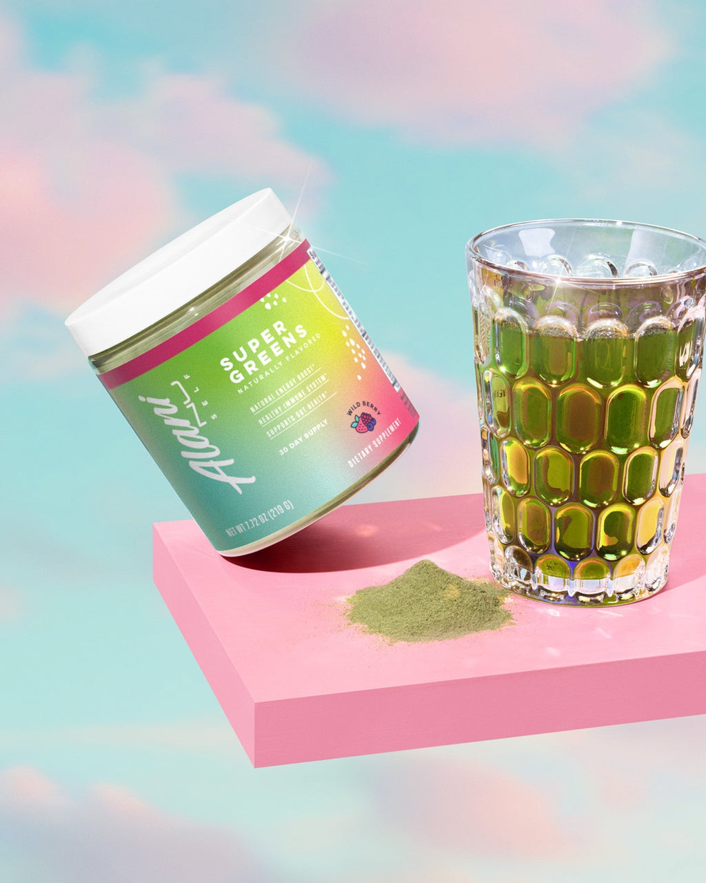 Alani Nu Super Greens - Wild Berry U4 - image 5