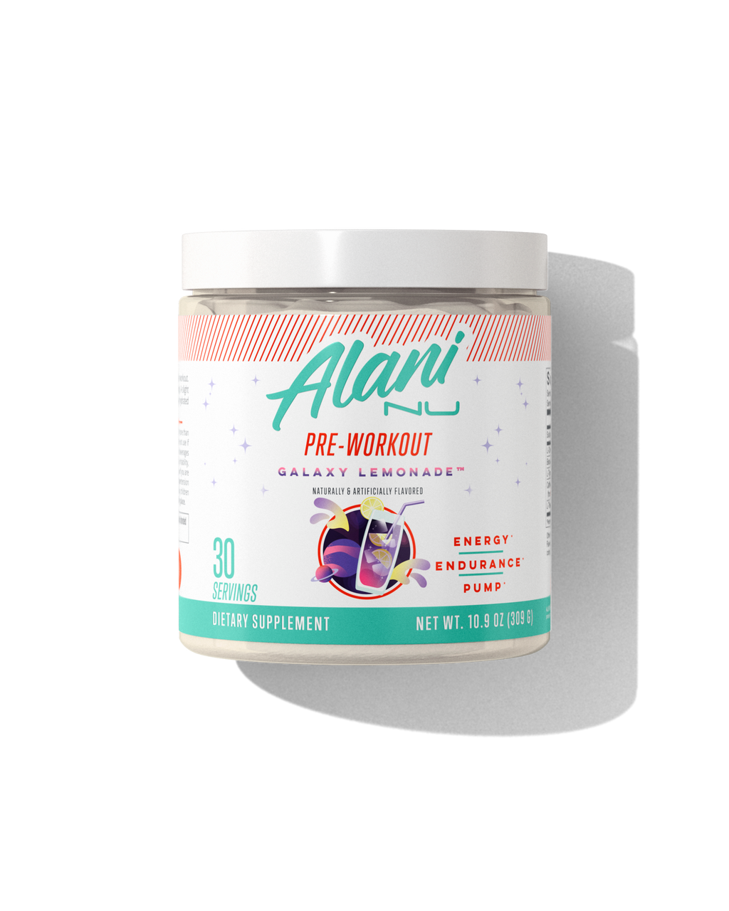 Alani Nu Pre-Workout - Galaxy Lemonade R0 - image 1