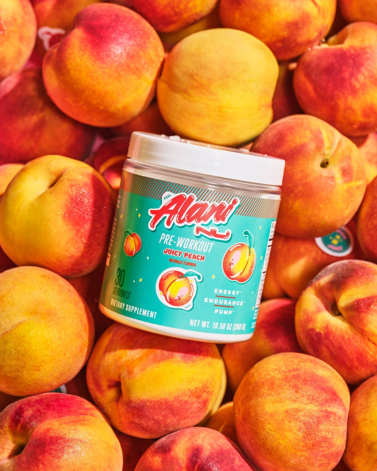 Alani Nu Pre-Workout - Juicy Peach S0 - image 4
