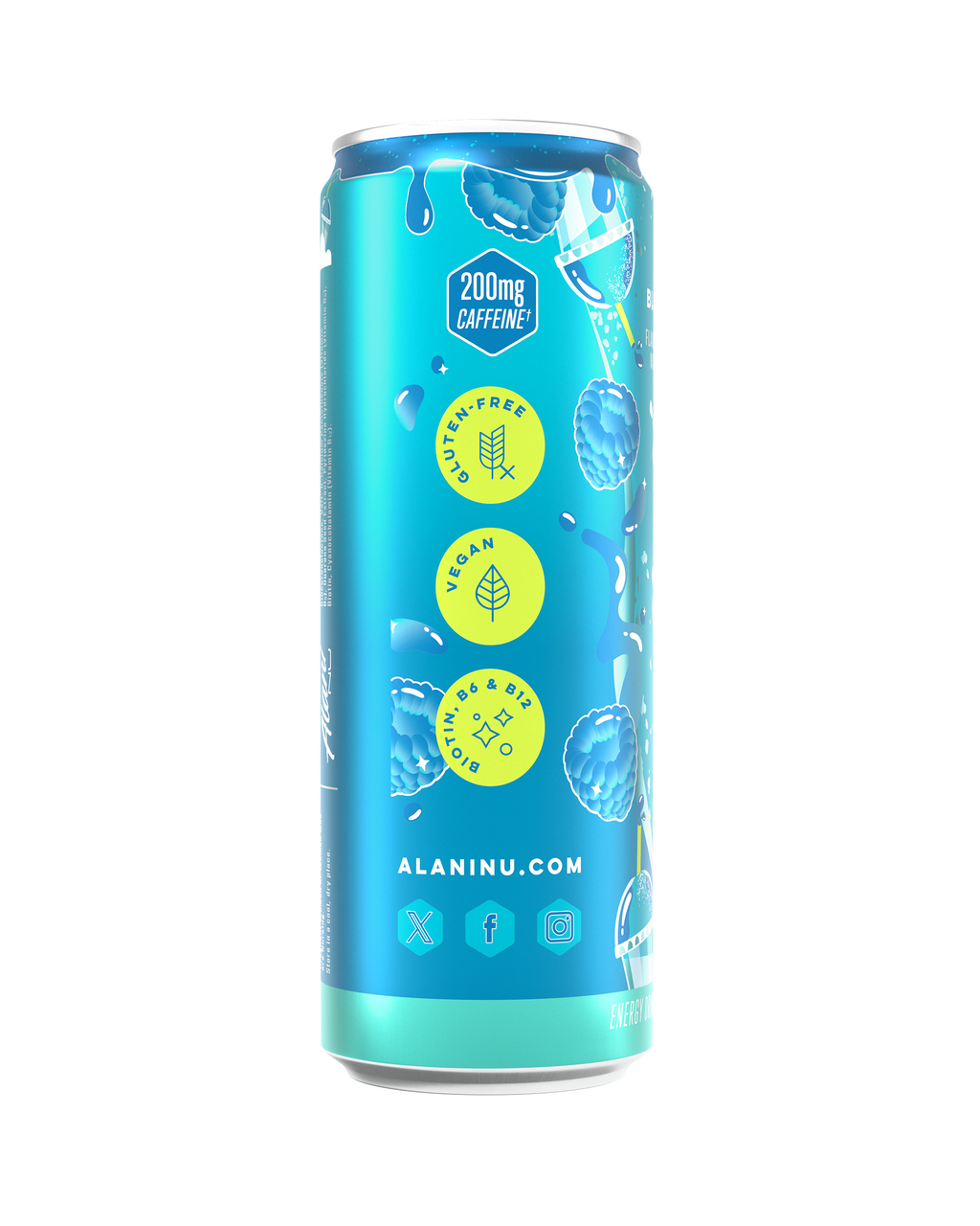 Alani Nu Energy Drink - Blue Slush T4 - image 2
