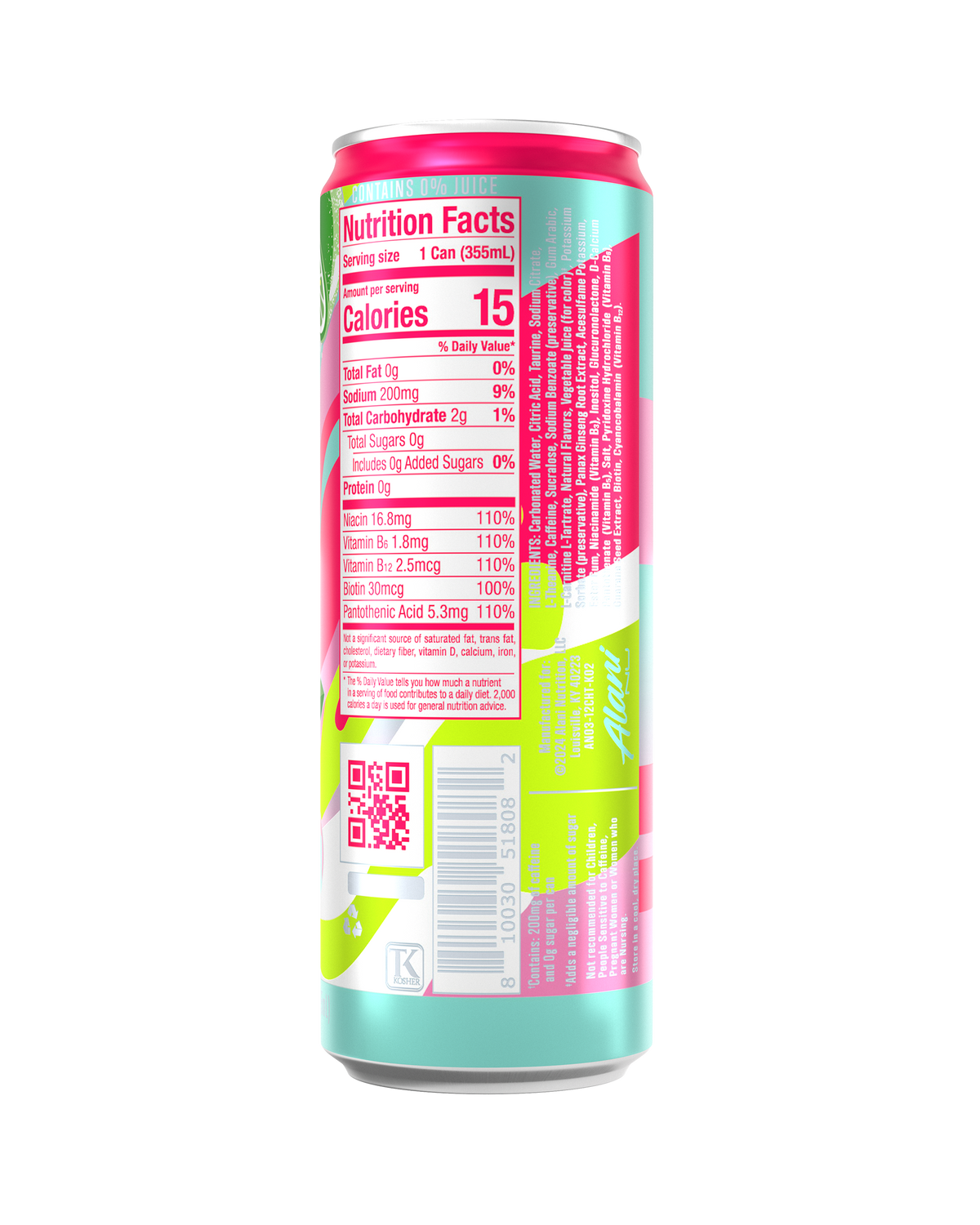 Alani Nu Energy Drink - Cherry Twist O4 - image 3